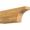 Ekena Millwork Huntington Rough Sawn Rafter Tail, Western Red Cedar, 6"W x 12"H x 32"L RFT06X12X32HUN00RWR - alternate 1